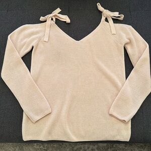 Club Monaco pale pink sweater size small